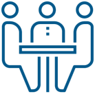 People sitting around table