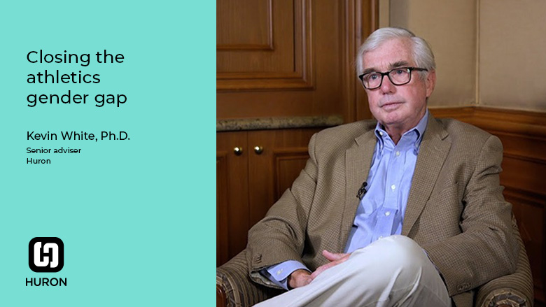 Kevin White's YouTube video "Closing the athletics gender gap" thumbnail