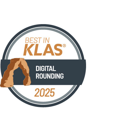 2025 Best in KLAS - Digital Rounding